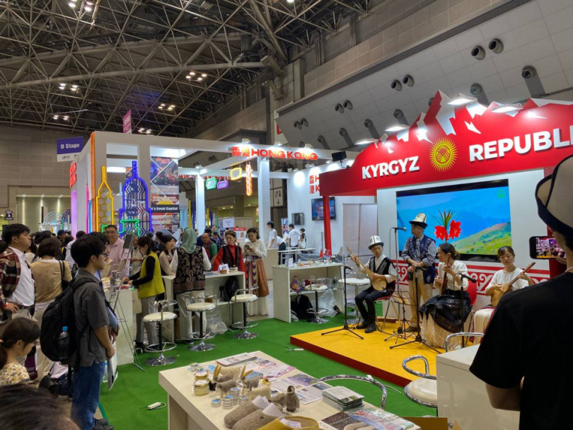 Кыргызстан принял участие в туристической выставке Tourism Expo Japan 2024 (фото)